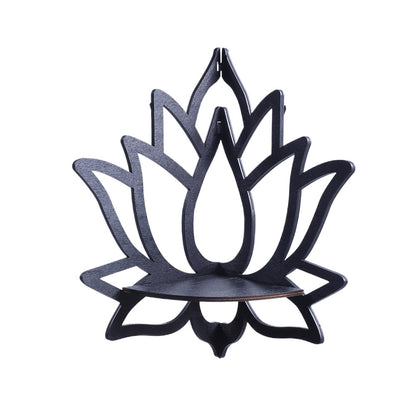 Lotus corner candle holder